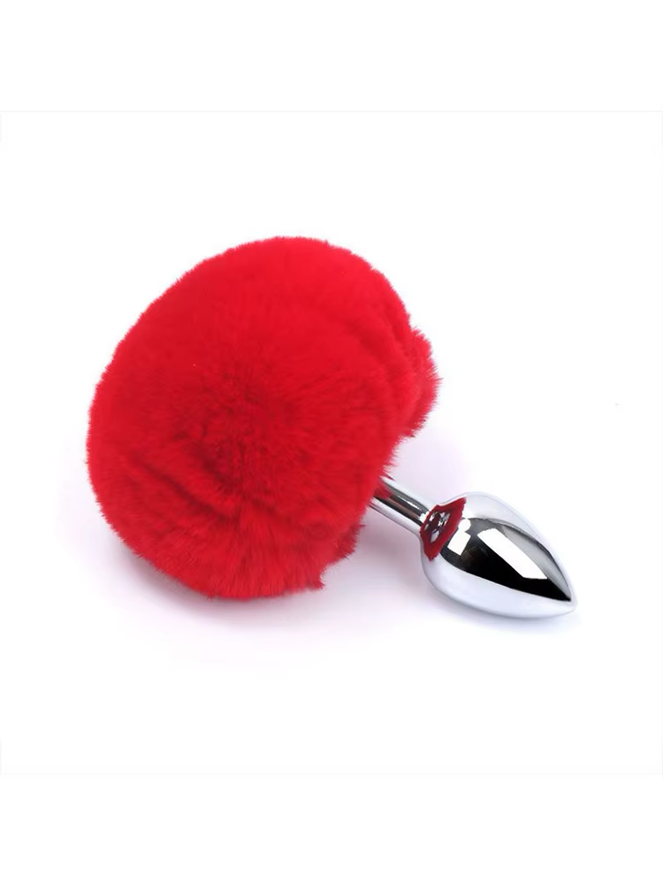 Plug de Metal Cola de Conejo