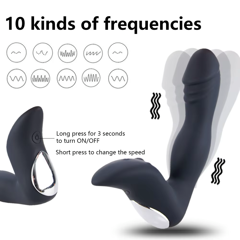 Vibrador Prostático Recargable
