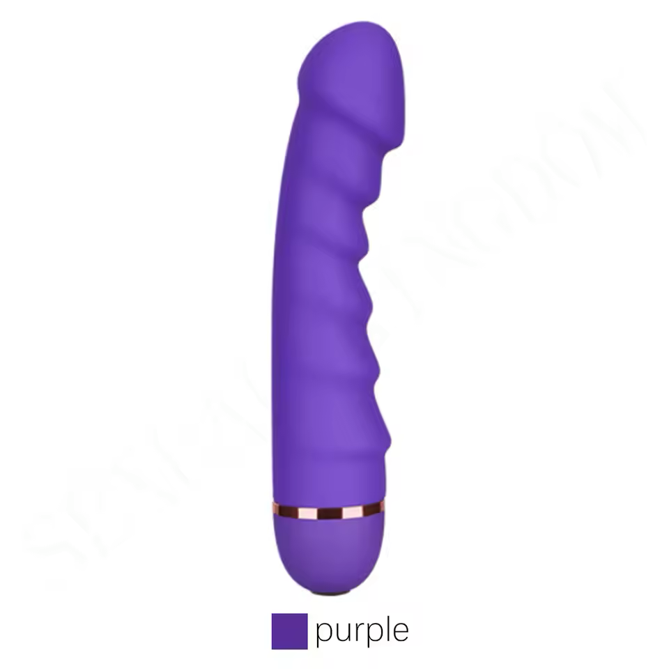 Vibrador Realista 10 Velocidades - Negro, Morado y Rosado