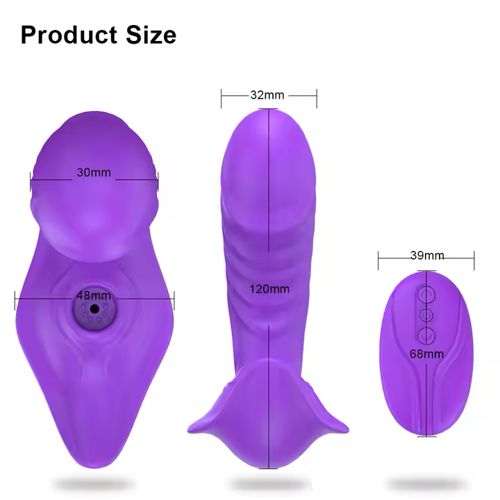 Vibrador Inalámbrico con Succión y Calor