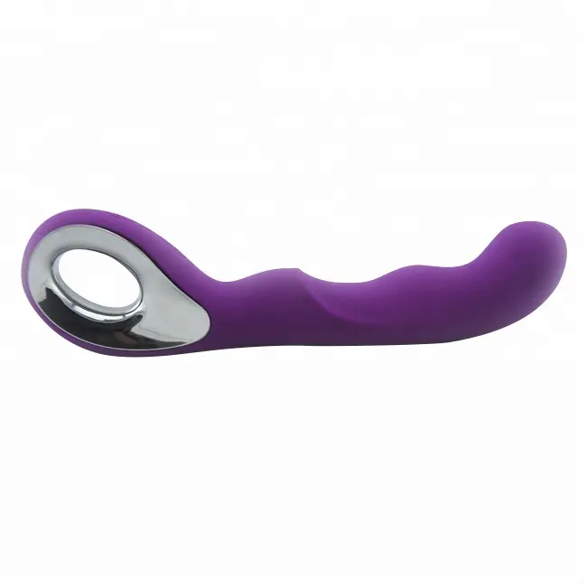Vibrador Realista de Silicona Recargable Punto G - Morado, Rosado