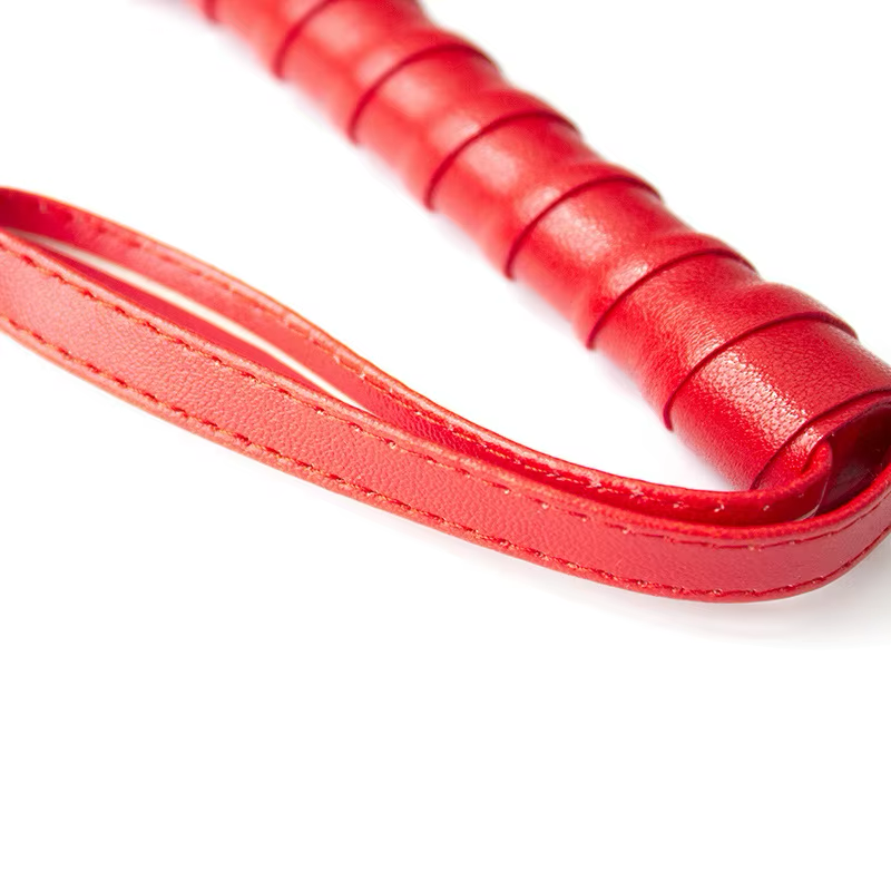 Látigo Bondage BDSM Negro/Rojo