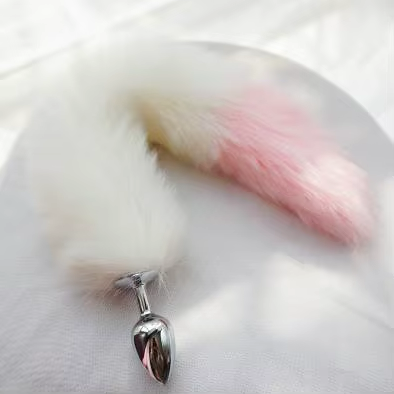 Cola Bicolor Plug Metal (Blanco, Celeste, Rosa, Negra)