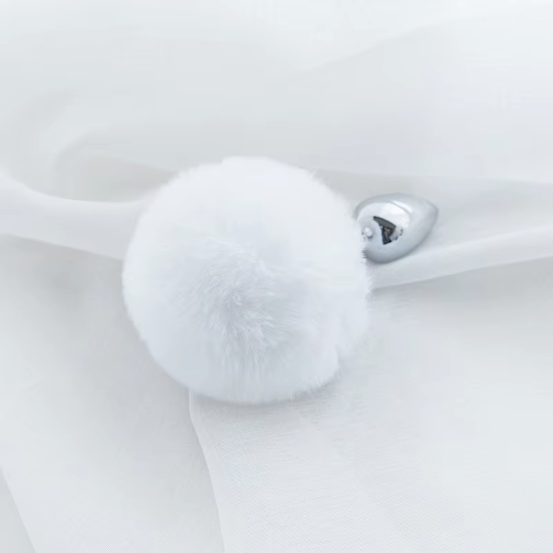 Plug de Metal Cola de Conejo