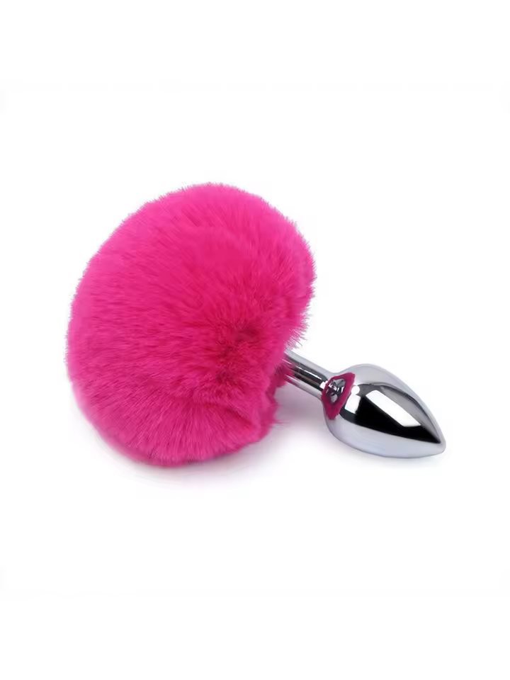 Plug de Metal Cola de Conejo