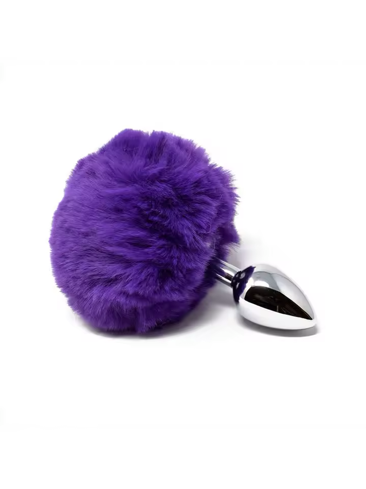 Plug de Metal Cola de Conejo